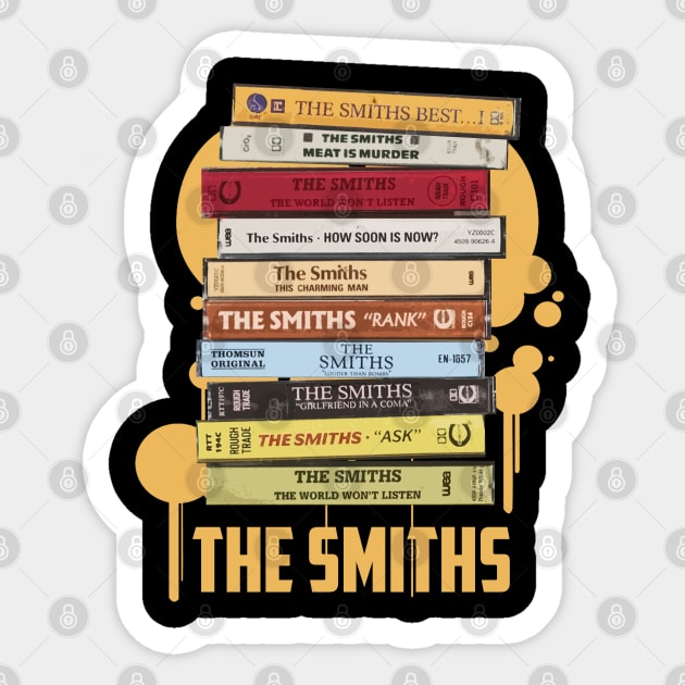 the smiths all in Sticker by Dami BlackTint